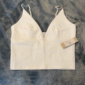 Flynn Skye White crop top